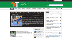 Desktop Screenshot of africa.triathlon.org
