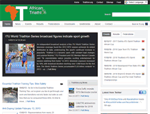 Tablet Screenshot of africa.triathlon.org