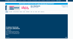 Desktop Screenshot of london.triathlon.org